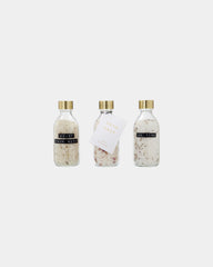 Geschenkset badzout Just Relax 3x200ml om te personaliseren - 2