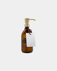 Zeepdispenser glas 500ml bamboe geur om te personaliseren - 2