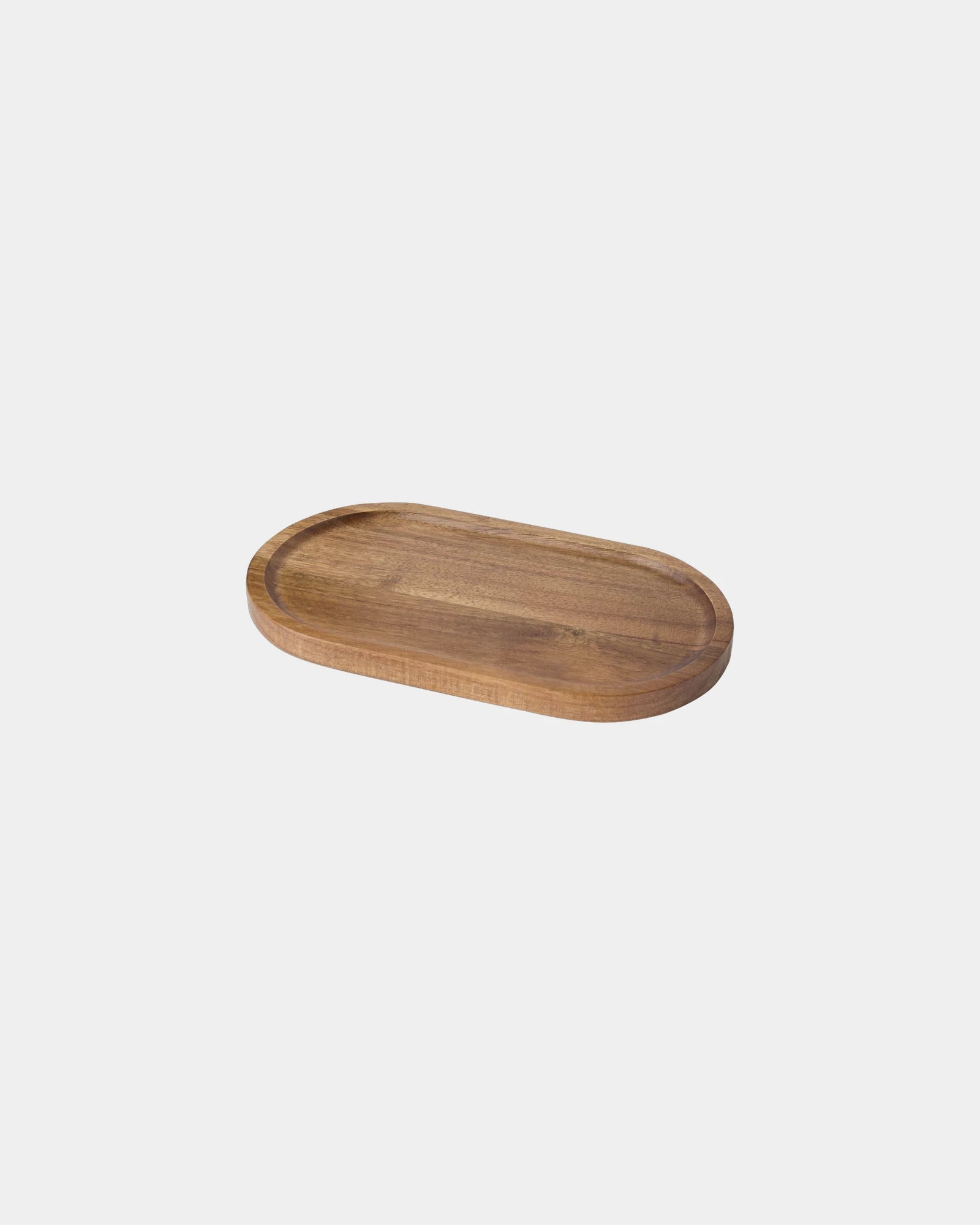 Dienblad acaciahout FSC 24 cm om te personaliseren - Hout