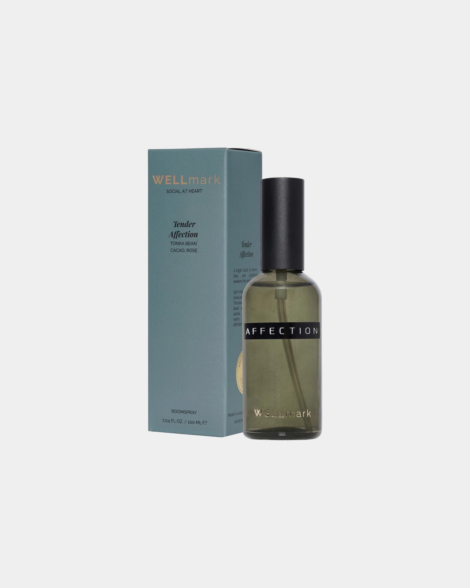 Kamerspray 100ml glas milieuvriendelijk om te personaliseren - Zwart