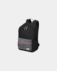 Rugzak waterafstotend Upbeat 19,5L om te personaliseren - Zwart-Grijs