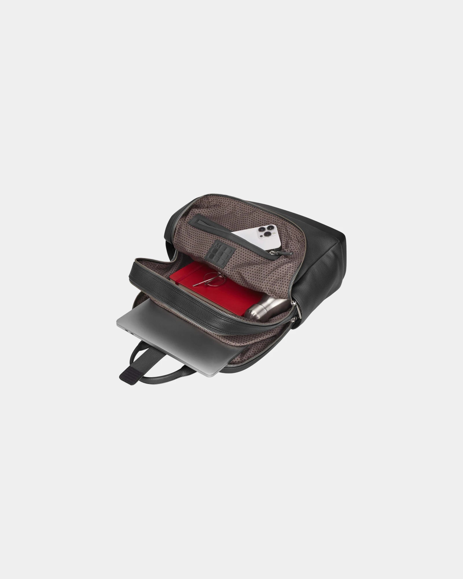Rugzak leer Moleskine Classic Pro om te personaliseren - 2