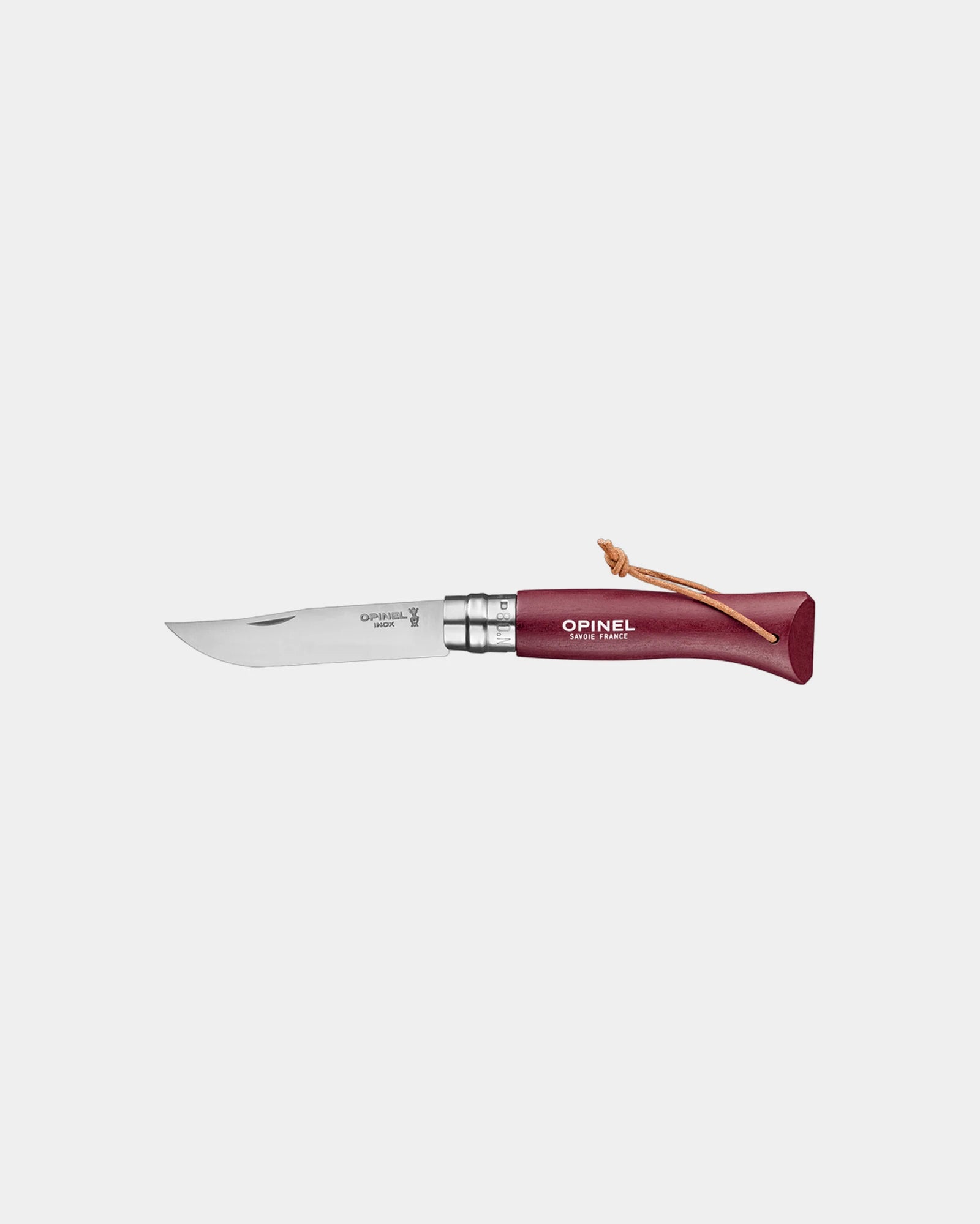 Zakmes N°06 Baroudeur om te personaliseren - Rood