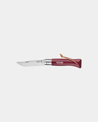 Zakmes N°06 Baroudeur om te personaliseren - Rood