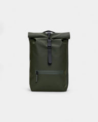 Rugzak waterdicht PU Rains Rolltop 19L om te personaliseren - Groen