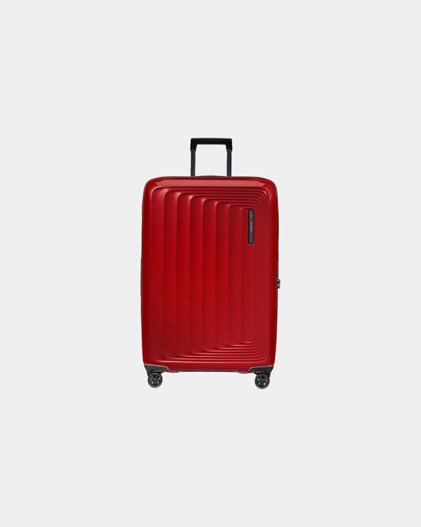 Koffer Samsonite Nuon 55 cm om te personaliseren - Rood