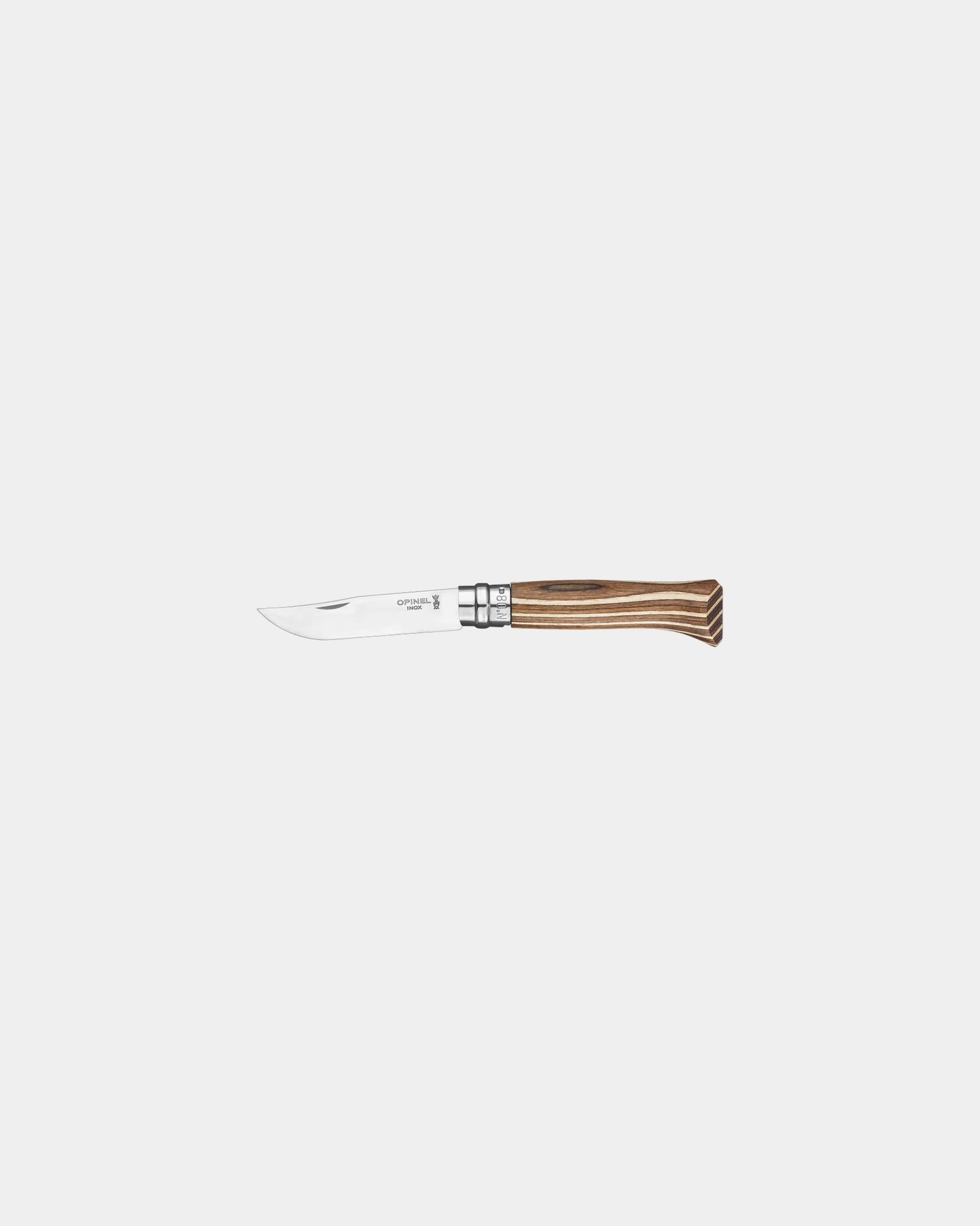 Mesje Opinel N°02 Carbone om te personaliseren - Bruin