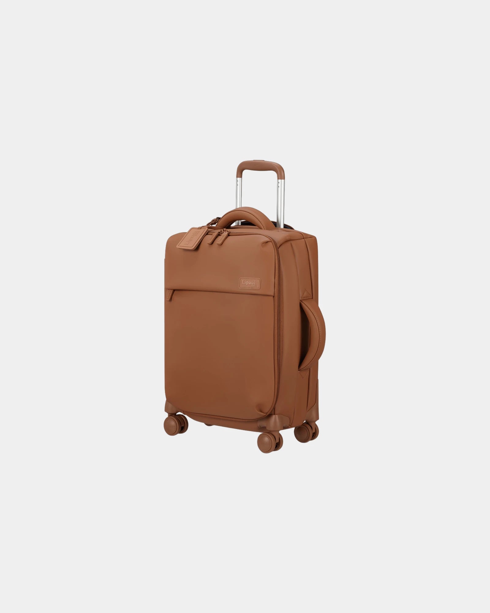 Koffer 4 wielen Lost in Berlin 55 cm om te personaliseren - Bruin