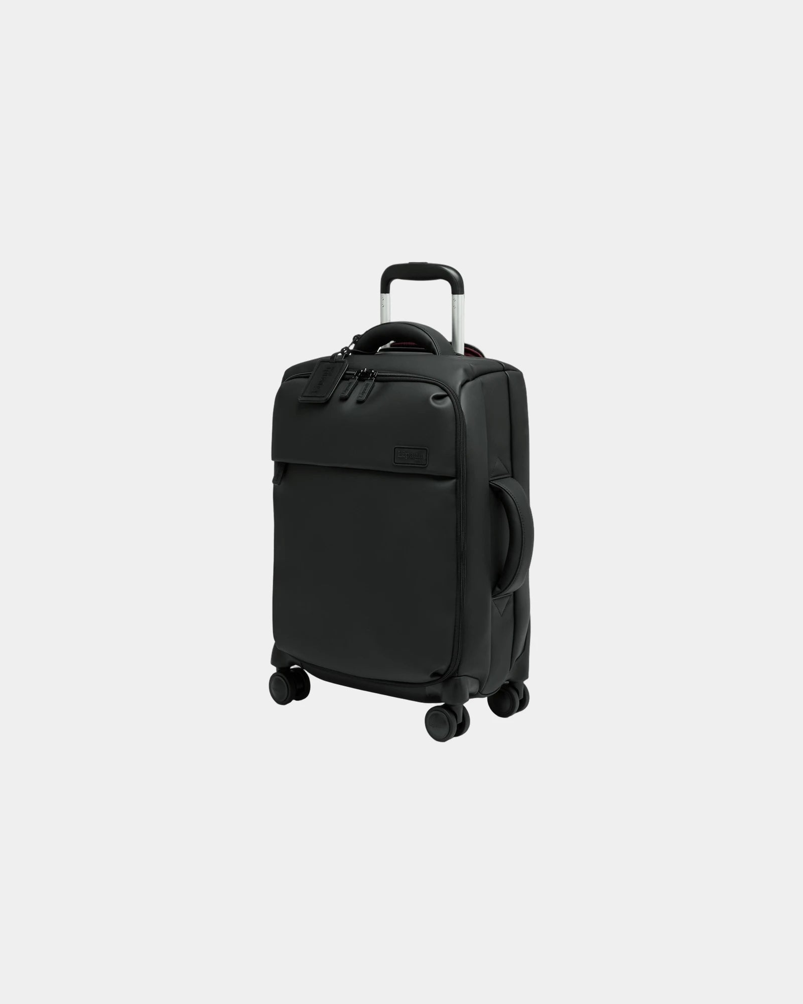 Koffer 4 wielen Lost in Berlin 55 cm om te personaliseren - Zwart