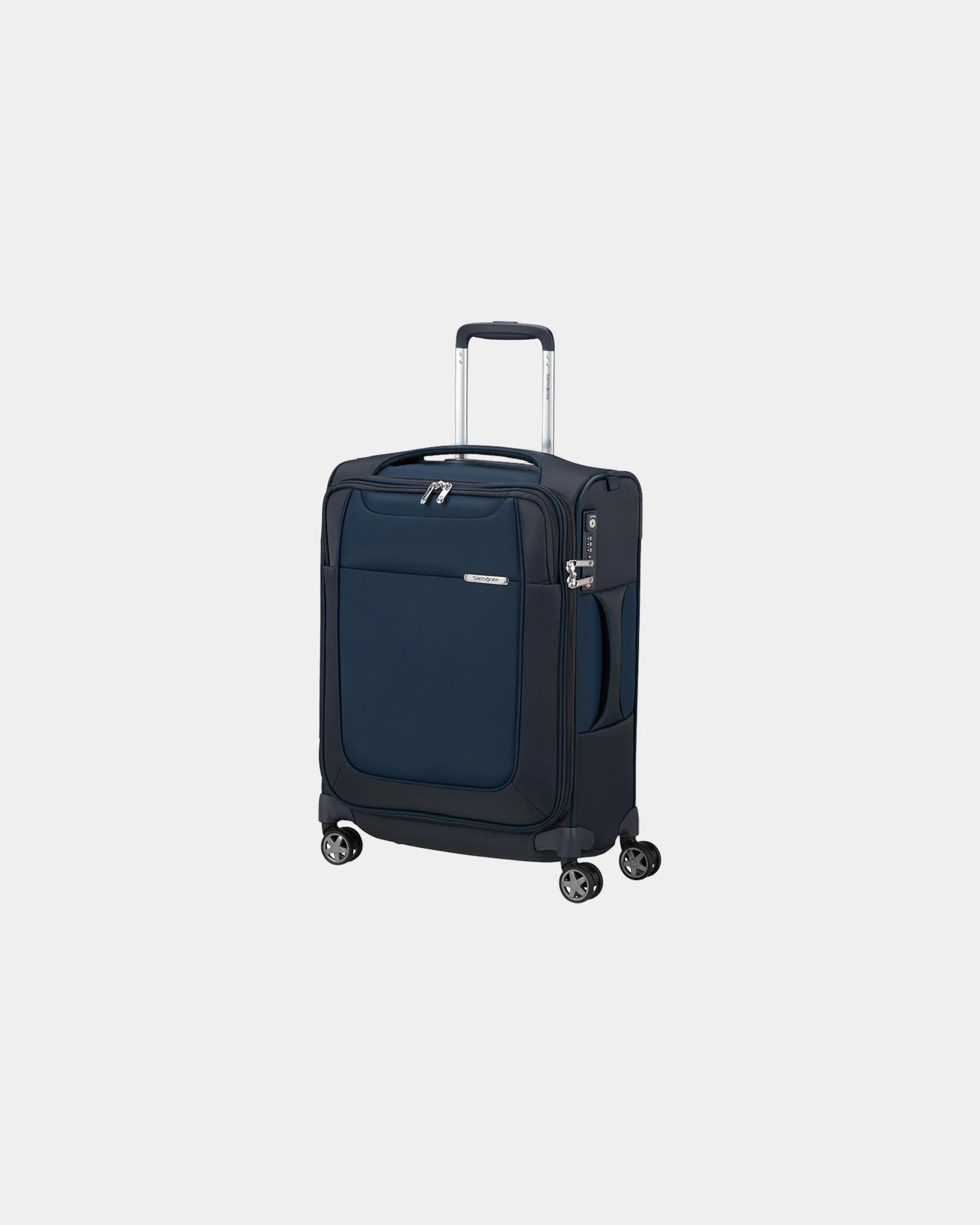 Koffer D'Lite 83cm uitbreidbaar om te personaliseren - Donkerblauw