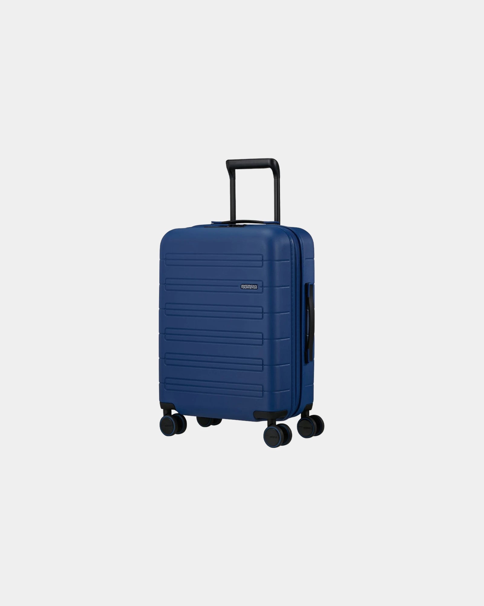 Koffer polycarbonaat Novastream 55 cm om te personaliseren - Marineblauw