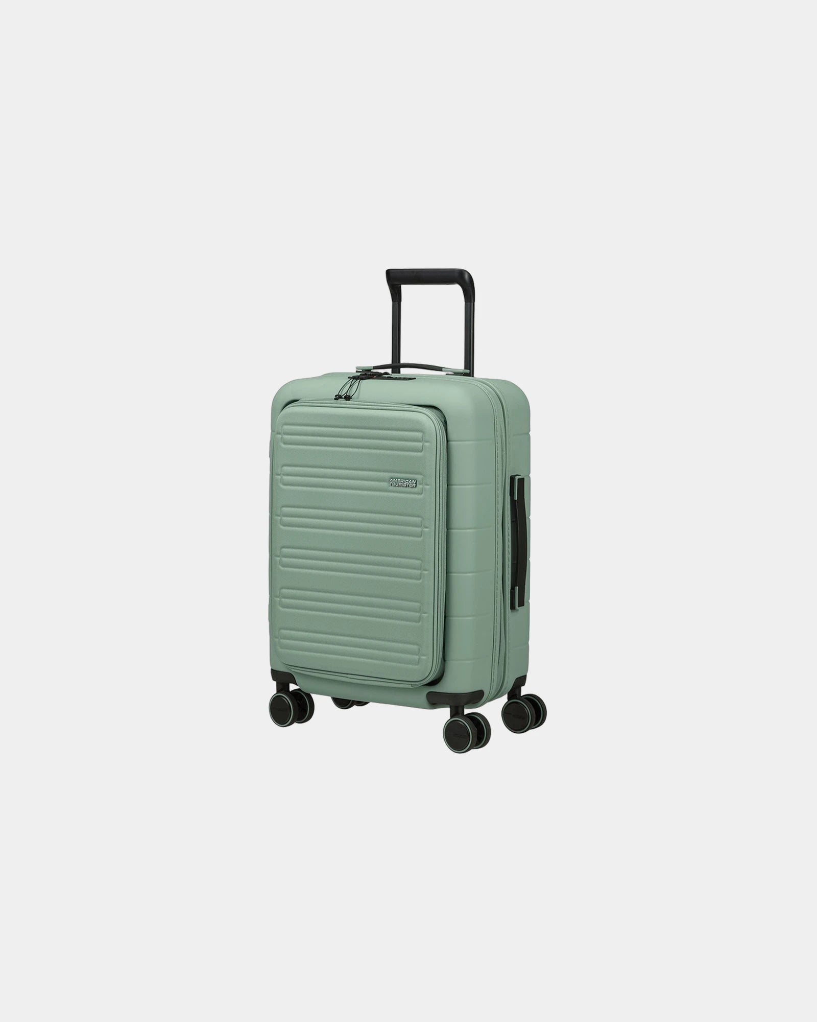 Koffer polycarbonaat Novastream 55 cm om te personaliseren - Groen