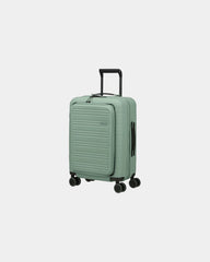 Koffer polycarbonaat Novastream 55 cm om te personaliseren - Groen