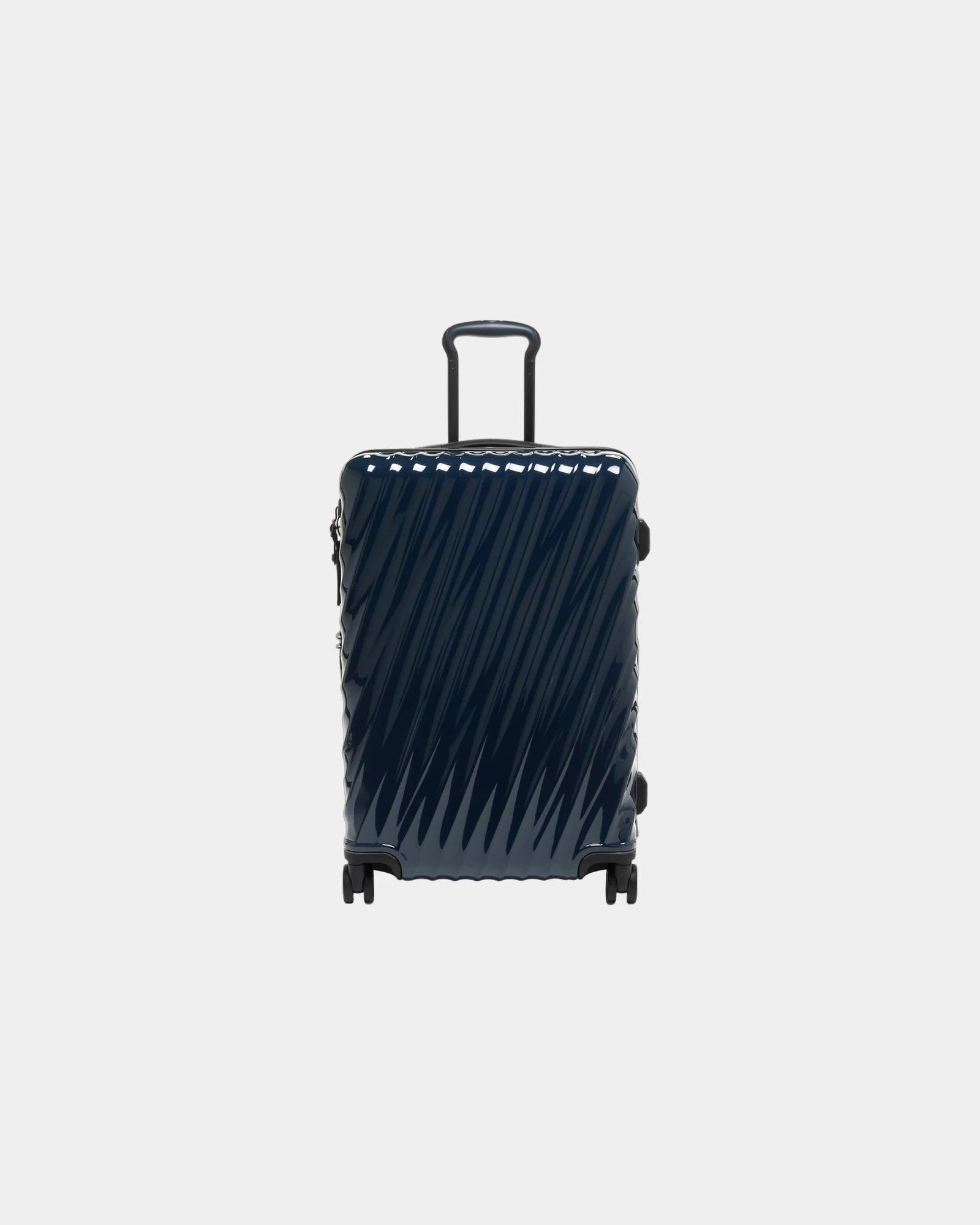 Gerecycled polycarbonaat koffer om te personaliseren - Marineblauw