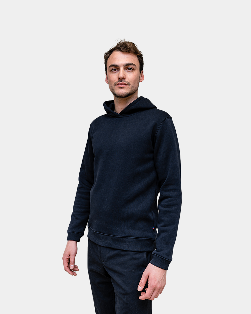 Heren hoodie Made in France om te personaliseren - 3
