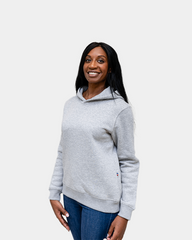 Dames hoodie Made in France om te personaliseren - 15