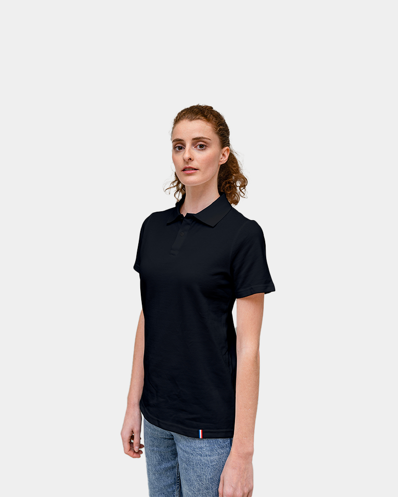 Personaliseerbare polo voor dames Made in France - 8