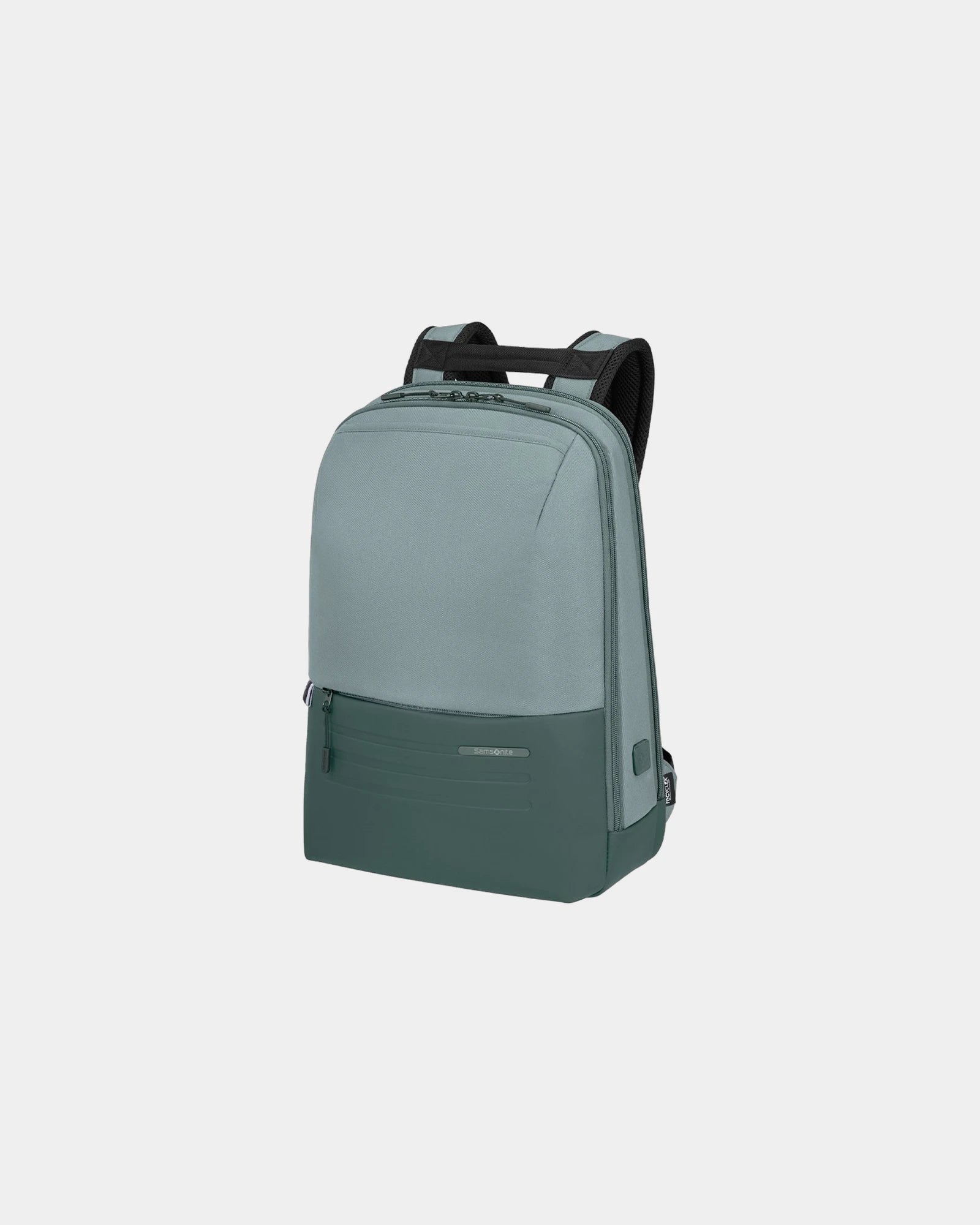 Gerecyclede rugzak StackD Biz 14.1" om te personaliseren - Groen