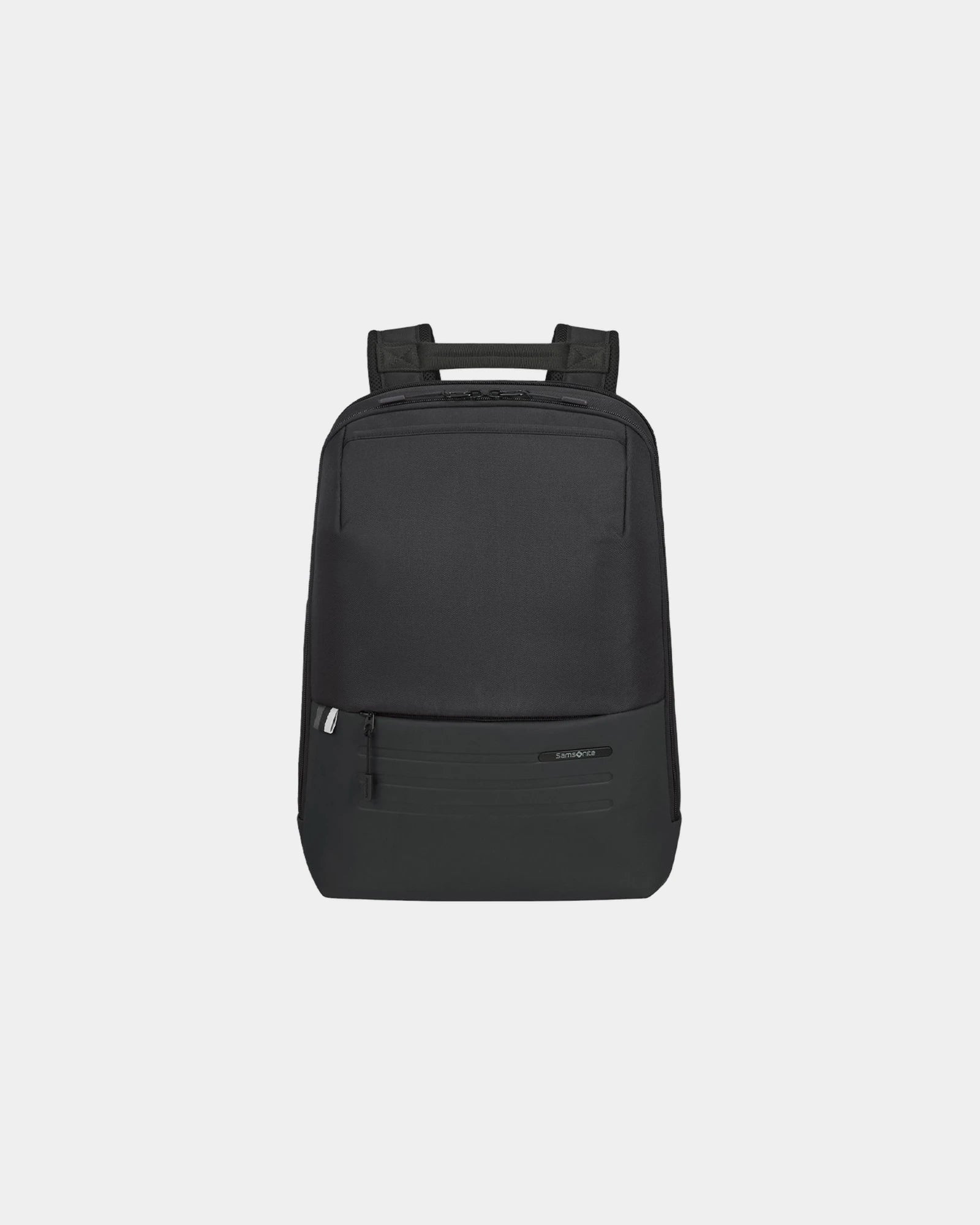 Gerecyclede rugzak StackD Biz 15.6" om te personaliseren - Zwart