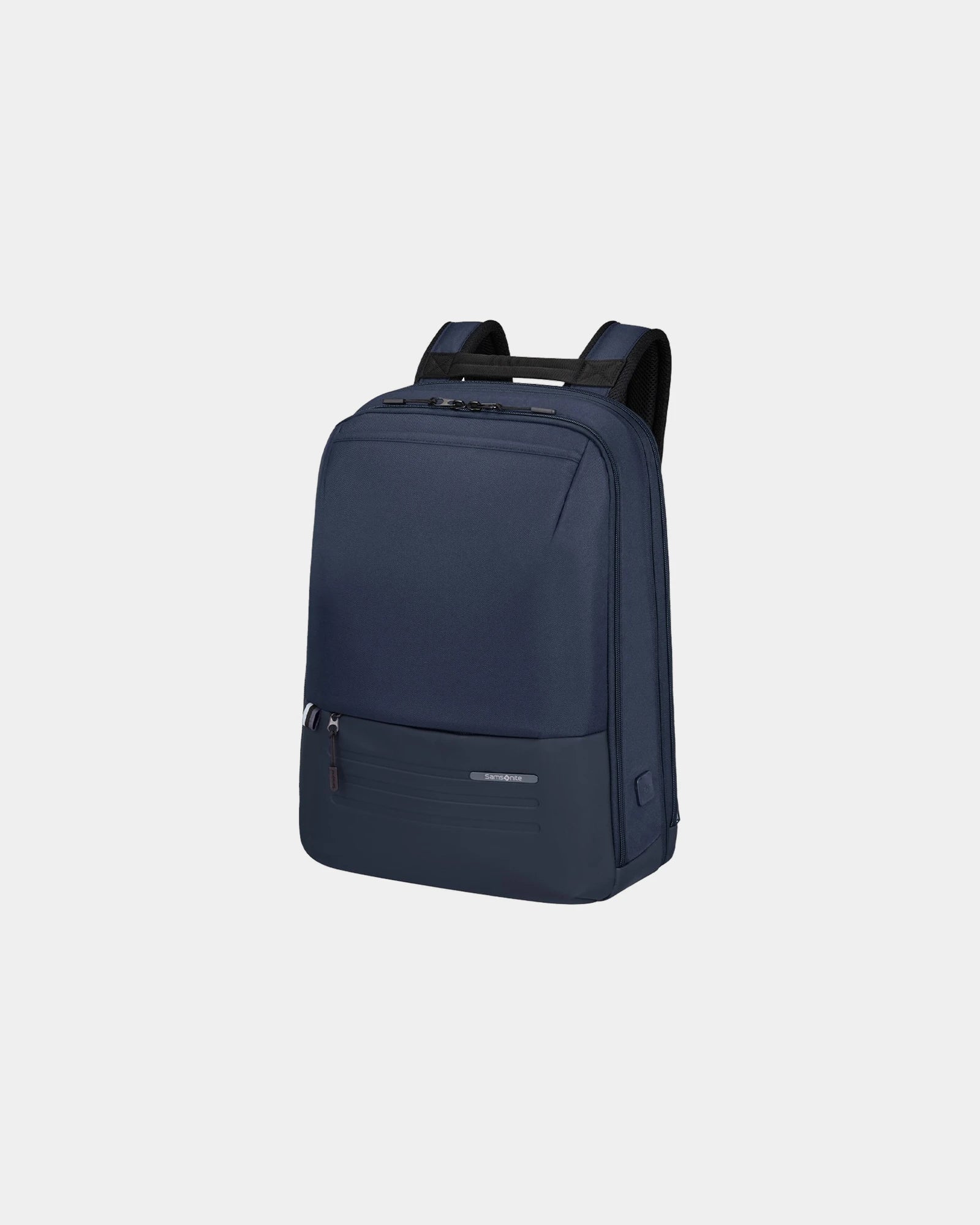 Gerecyclede rugzak StackD Biz 17,3" om te personaliseren - Donkerblauw