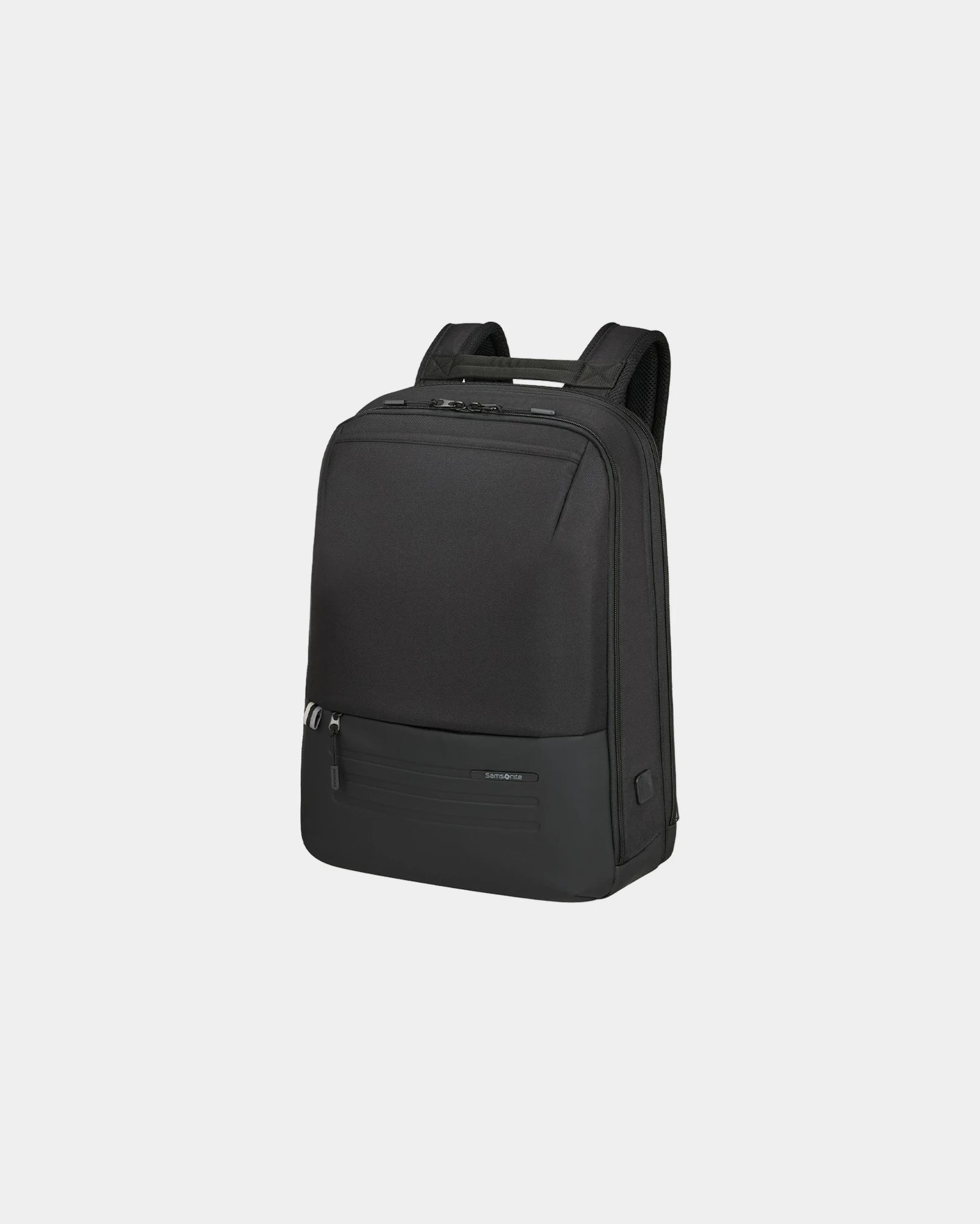 Gerecyclede rugzak StackD Biz 17,3" om te personaliseren - Zwart