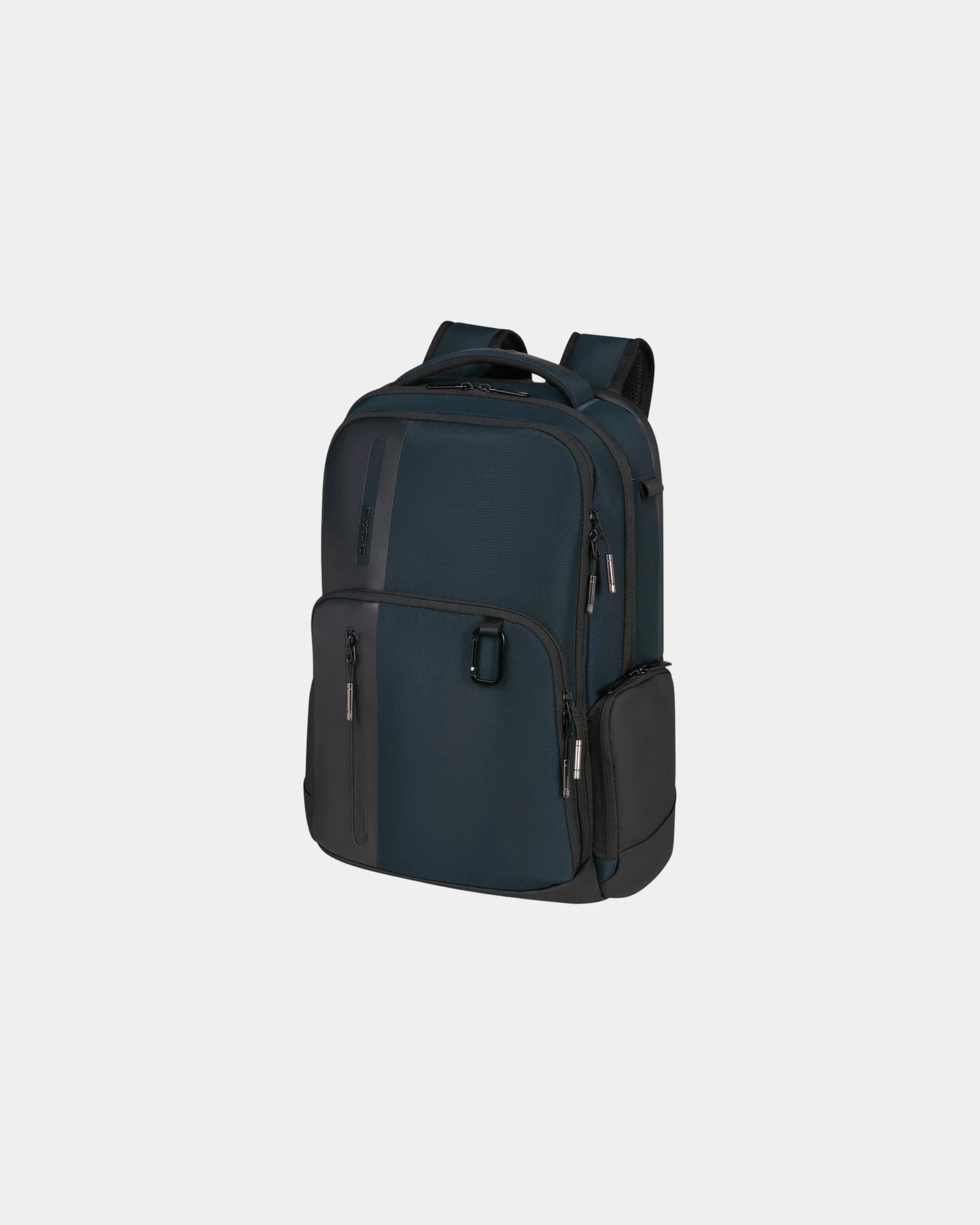 Gerecycled PET rugzak Biz2Go 22,5L om te personaliseren - Marineblauw