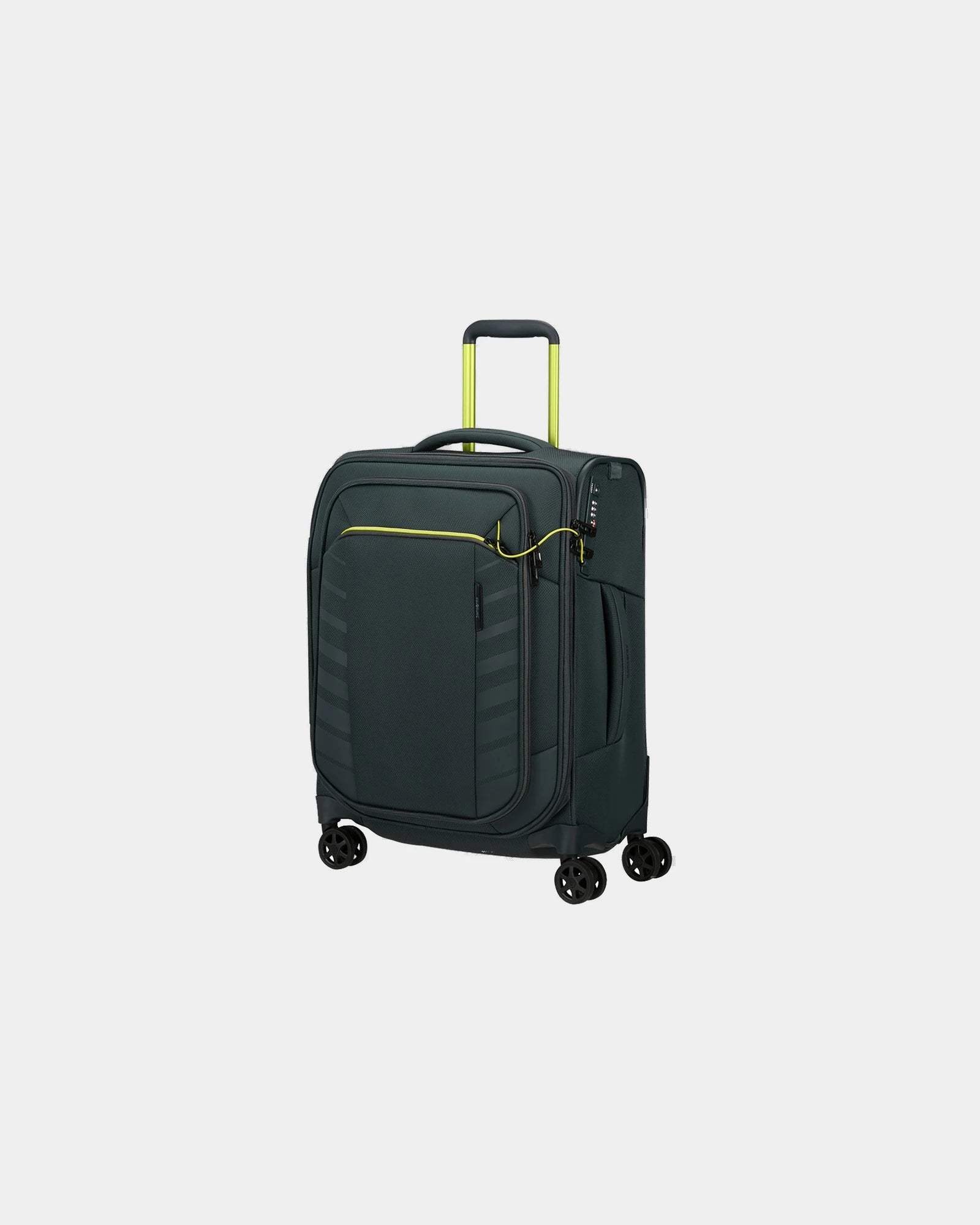 Gerecyclede koffer Respark 55 cm om te personaliseren - Groen