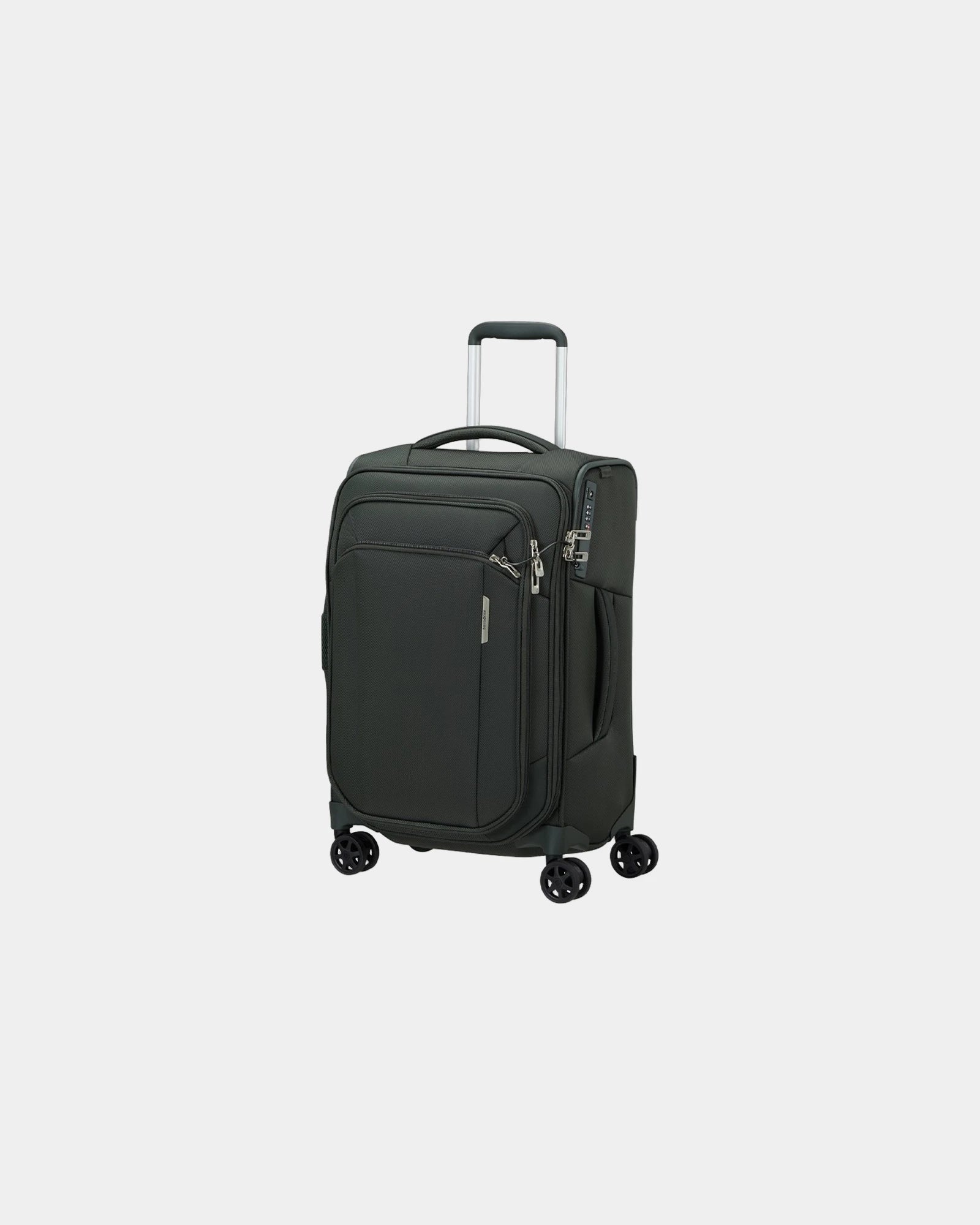 Gerecycled koffer Respark 67 cm om te personaliseren - Donkergroen