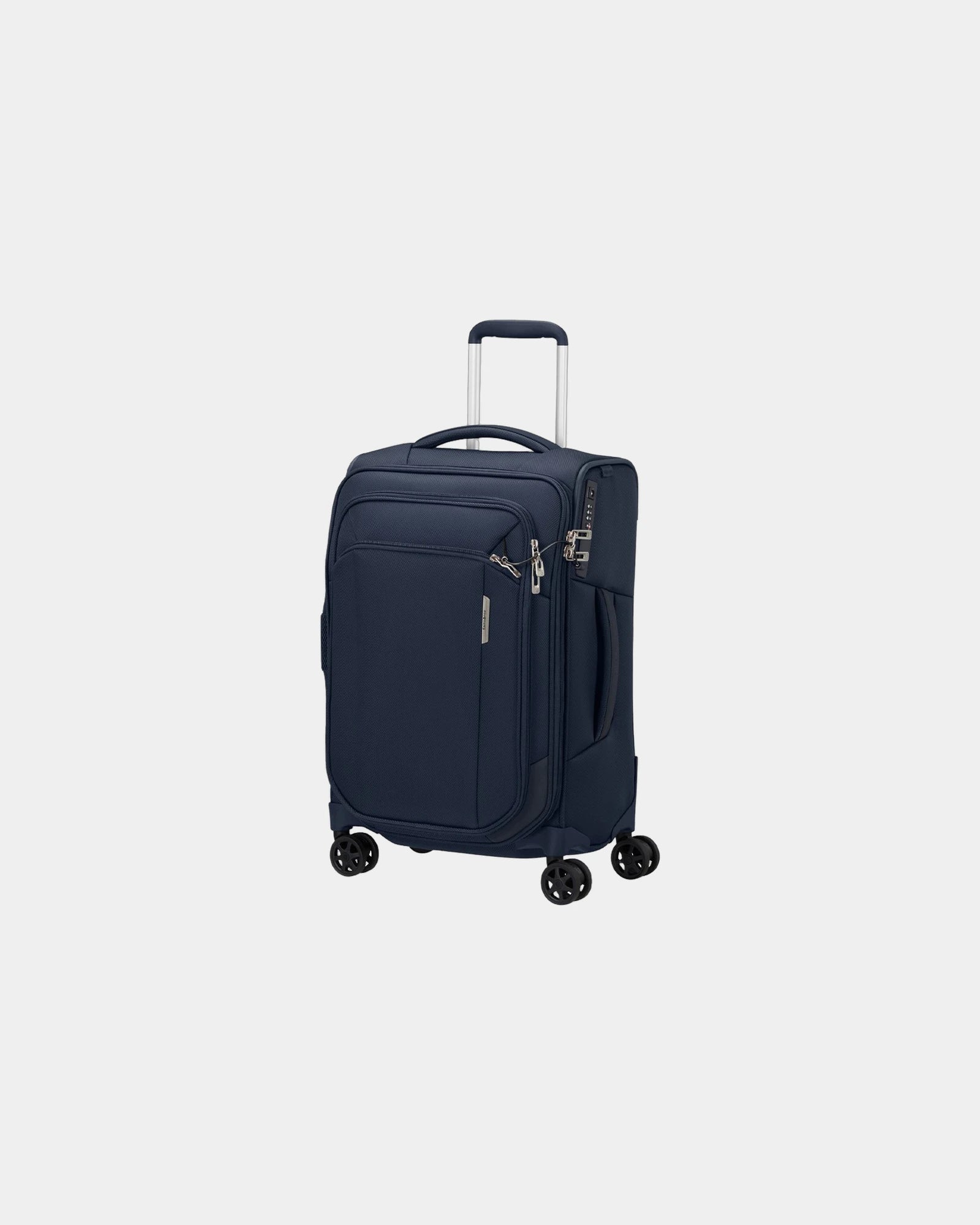 Gerecycled koffer Respark 67 cm om te personaliseren - Marineblauw