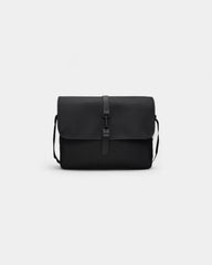 Messengerbag waterdicht Rains 16" om te personaliseren - Zwart