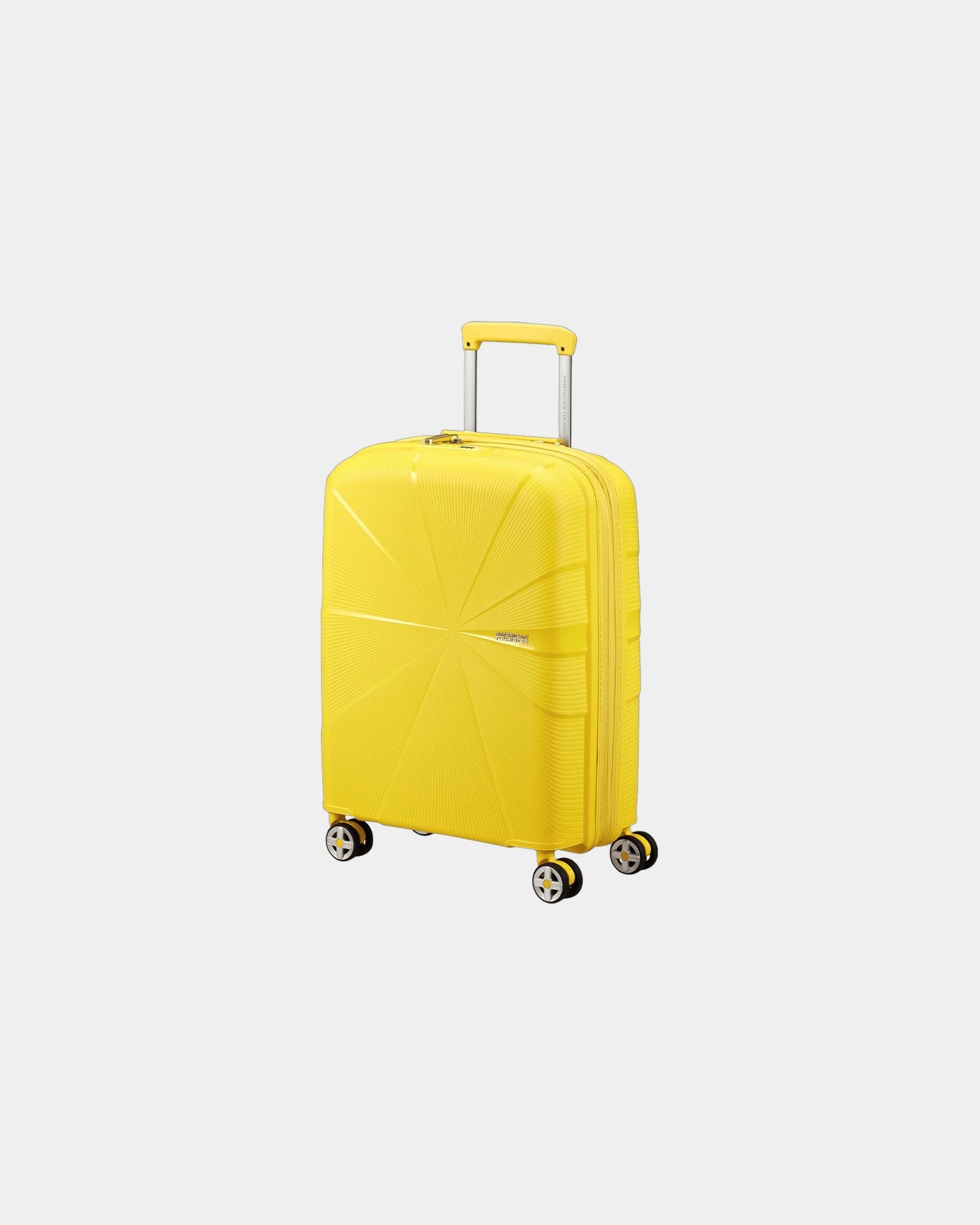 Gerecycled koffer Starvibe 55 cm om te personaliseren - Geel