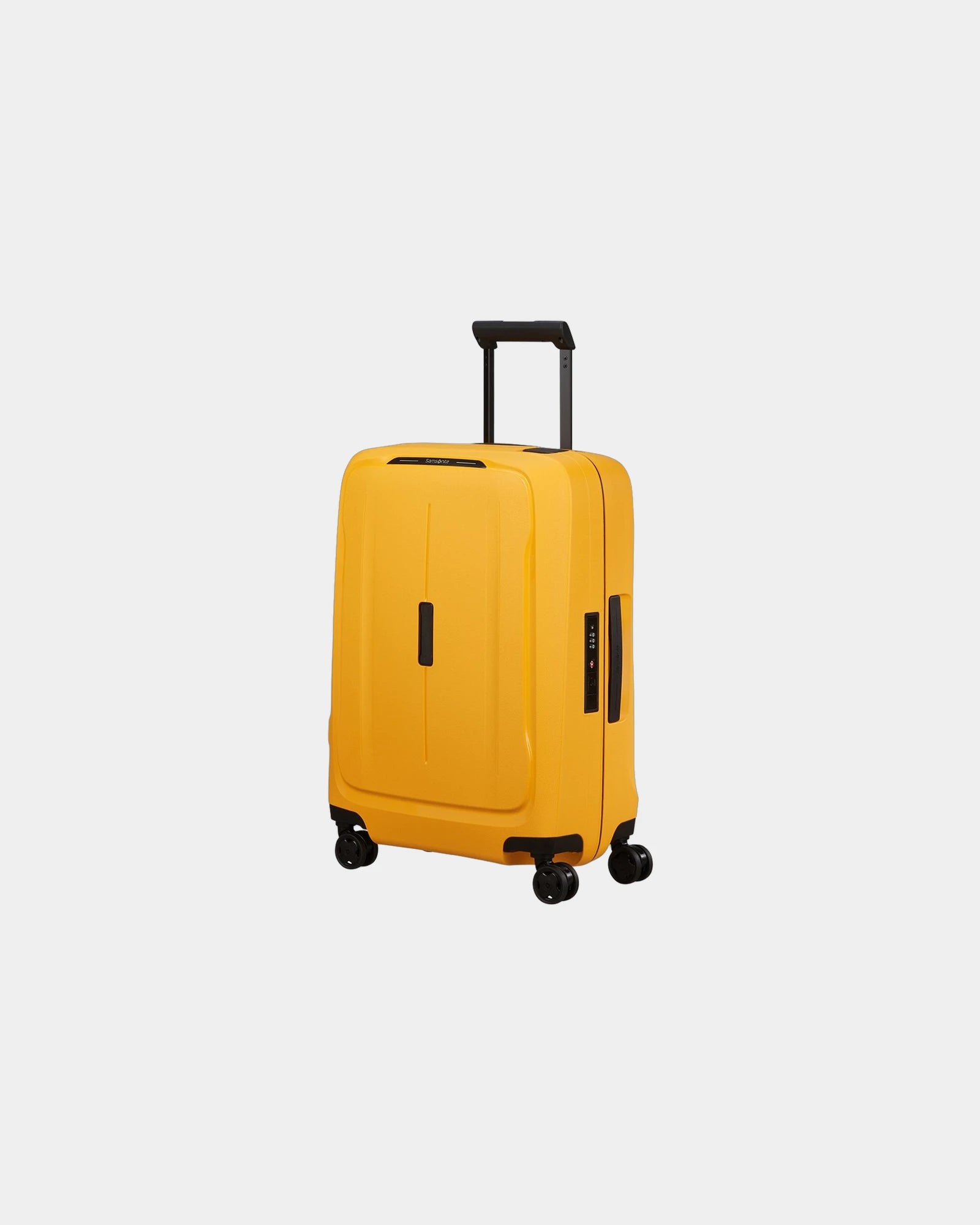 Gerecyclede koffer Essens 55 cm om te personaliseren - Geel