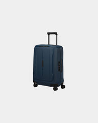 Gerecyclede koffer Essens 55 cm om te personaliseren - Marineblauw