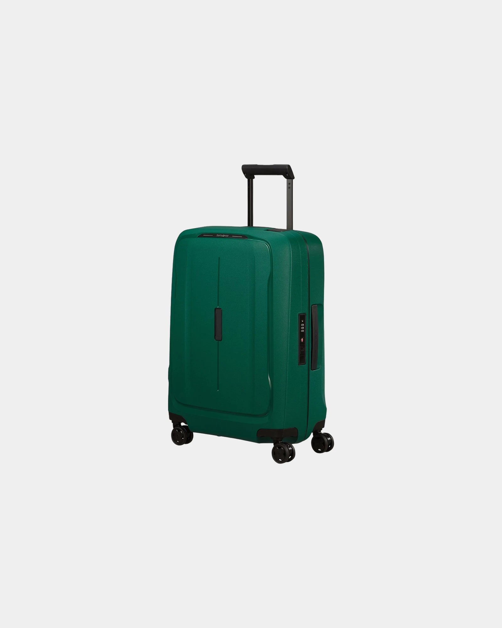 Gerecyclede koffer Essens 55 cm om te personaliseren - Dennengroen
