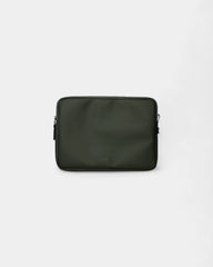 Laptophoes waterdicht Rains Trail 16" om te personaliseren - Groen