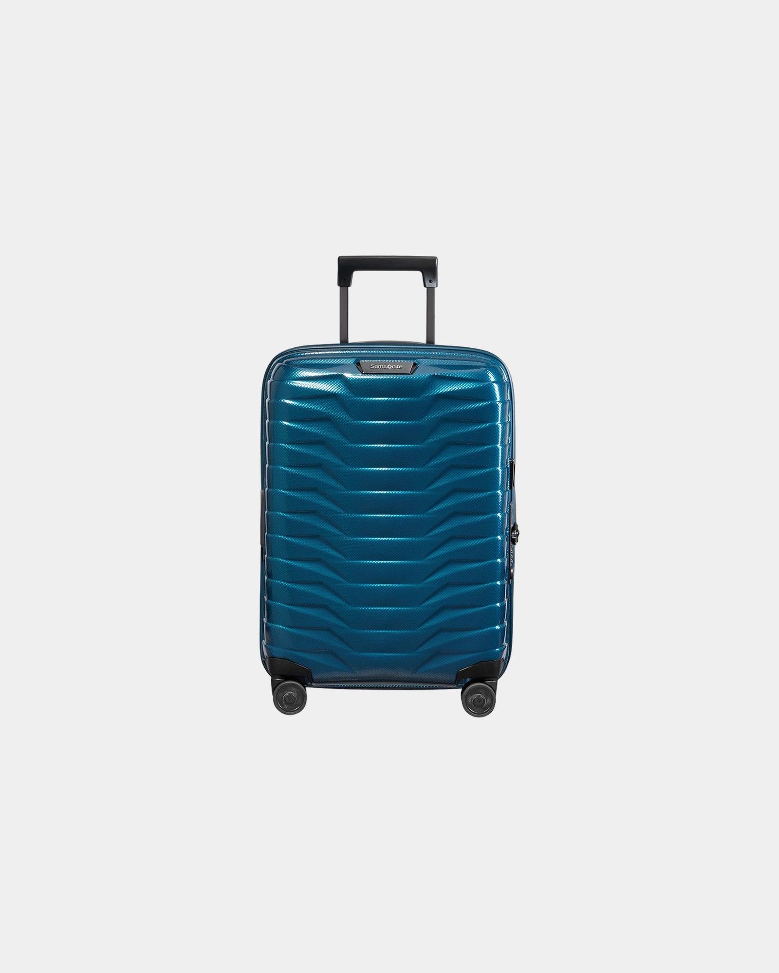 Koffer rigide Samsonite Proxis 86 cm om te personaliseren - Metallic blauw