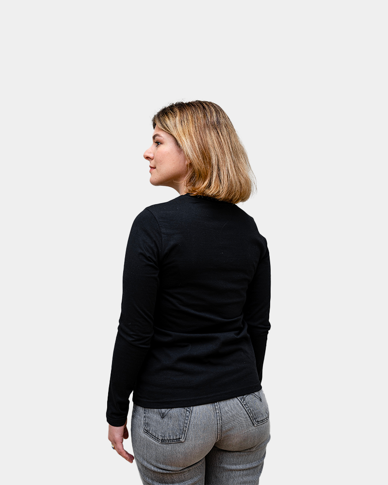 DamesT-shirt met lange mouwen om te personaliseren - 5