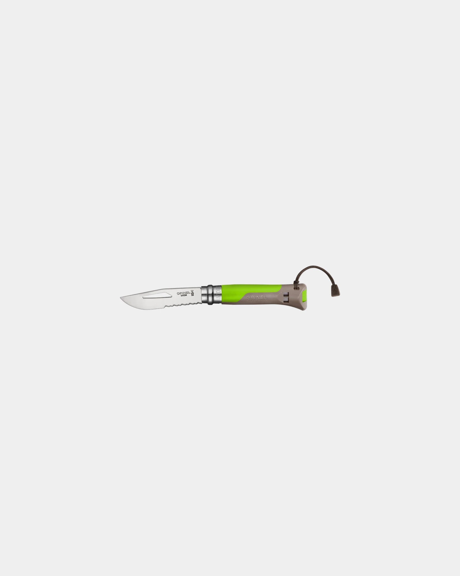 Zakmes Opinel N°08 Outdoor om te personaliseren - Groen