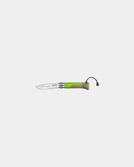 Zakmes Opinel N°08 Outdoor om te personaliseren - Groen