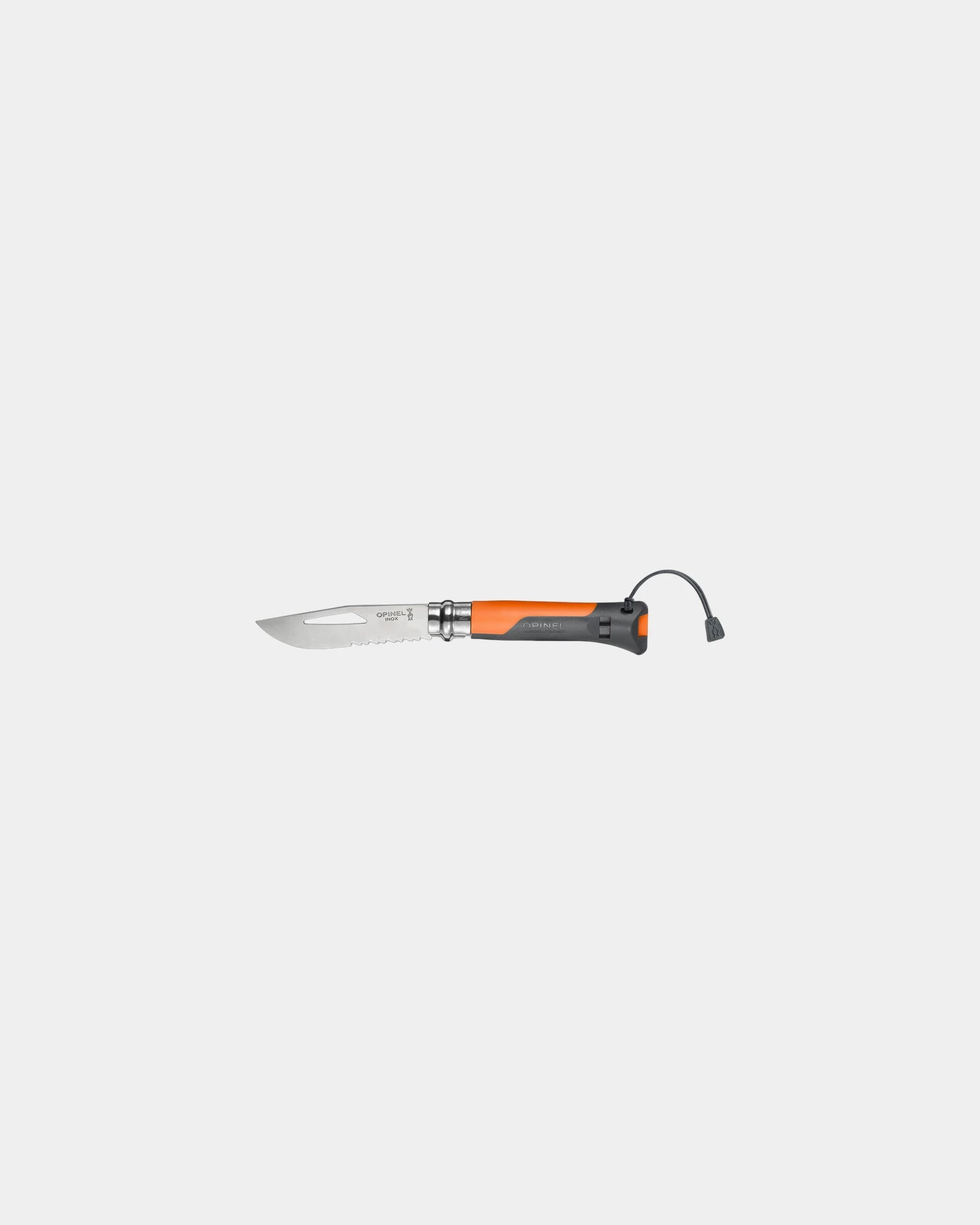 Zakmes Opinel N°08 Outdoor om te personaliseren - Oranje