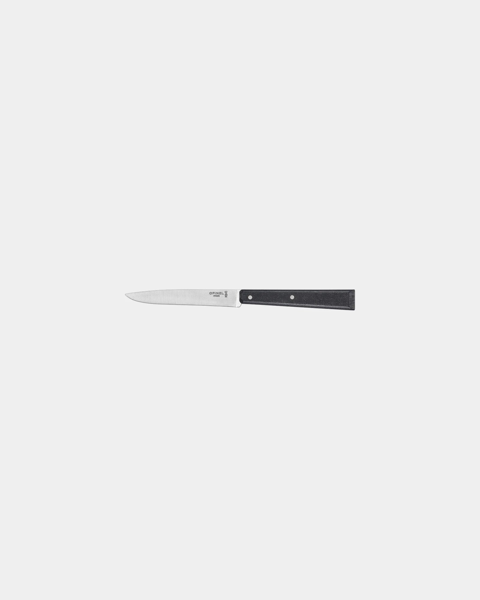 Tafelmes roestvrij staal Opinel N°125 om te personaliseren - Zwart