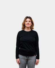 DamesT-shirt met lange mouwen om te personaliseren - 4