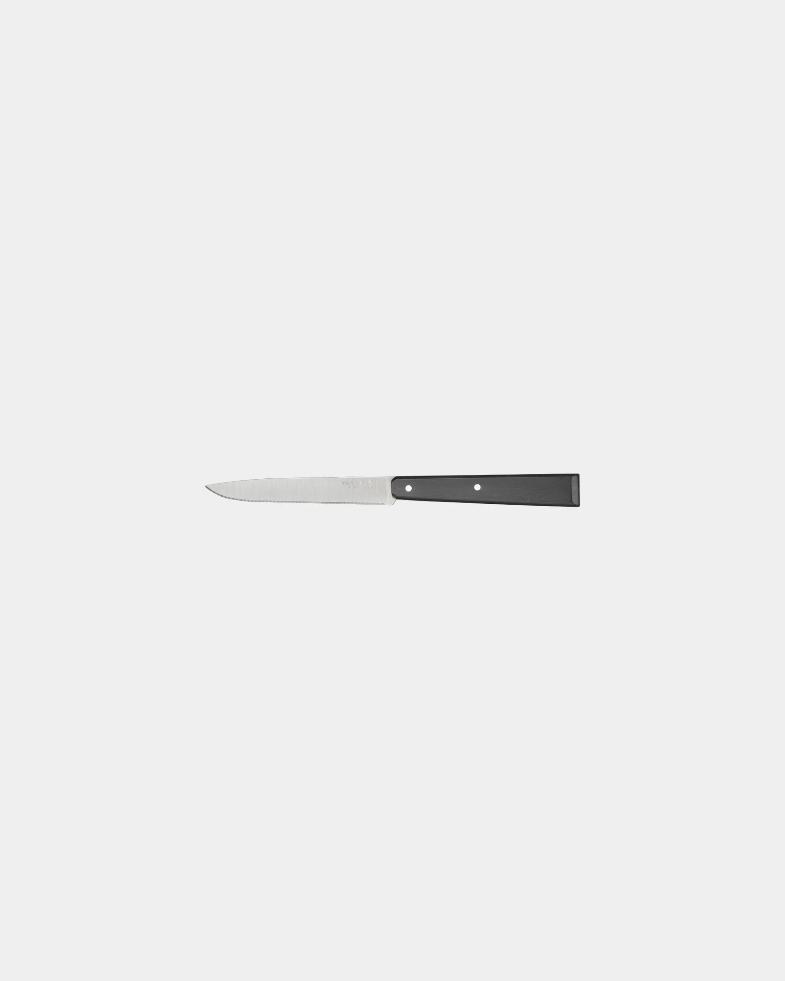 Tafelmes roestvrij staal Opinel N°125 om te personaliseren - Zwart