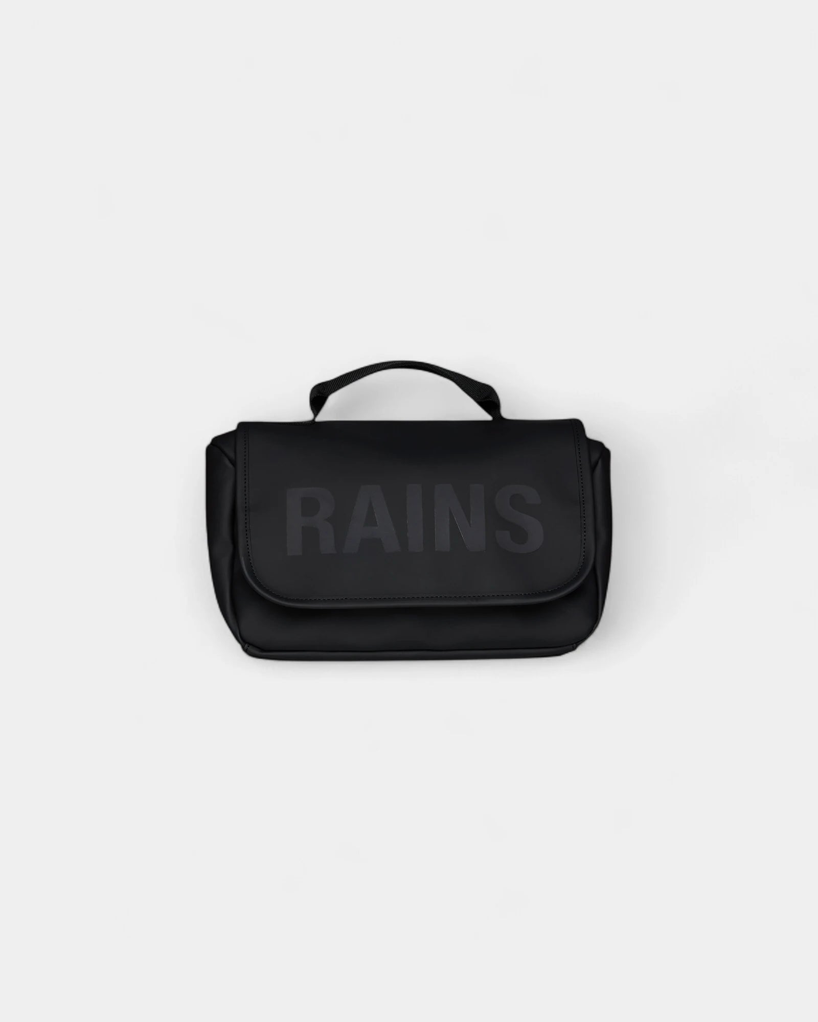 Toilettas waterdicht Rains Texel 5,5L om te personaliseren - Zwart