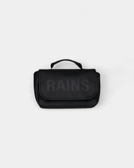 Toilettas waterdicht Rains Texel 5,5L om te personaliseren - Zwart