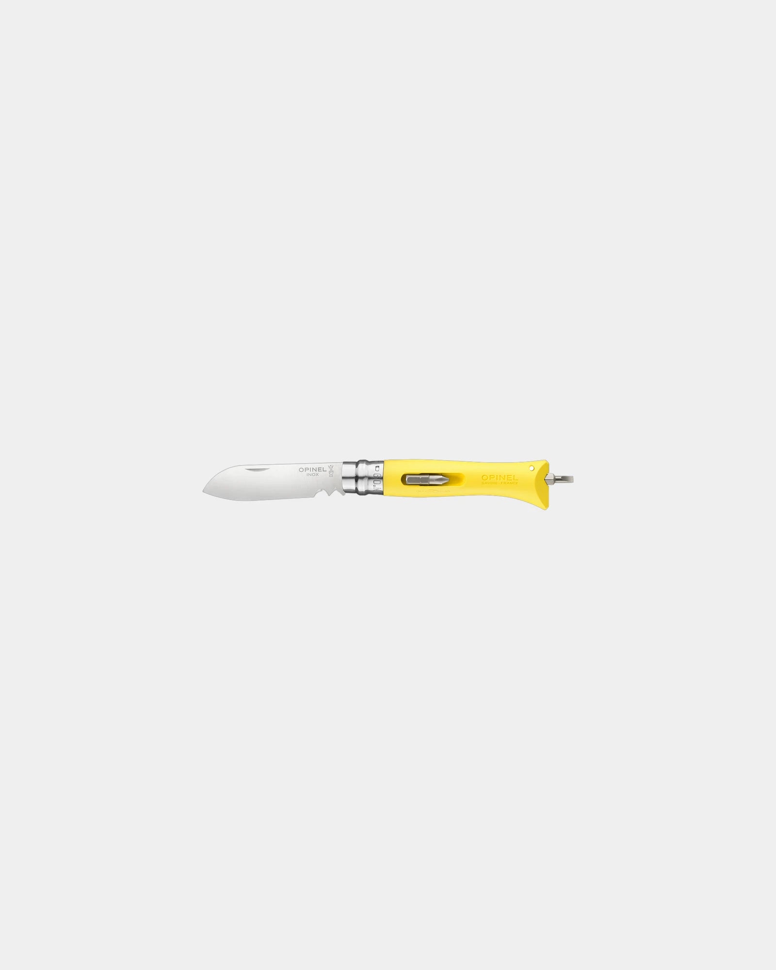 Multitool Opinel N°09 roestvrij staal om te personaliseren - Geel