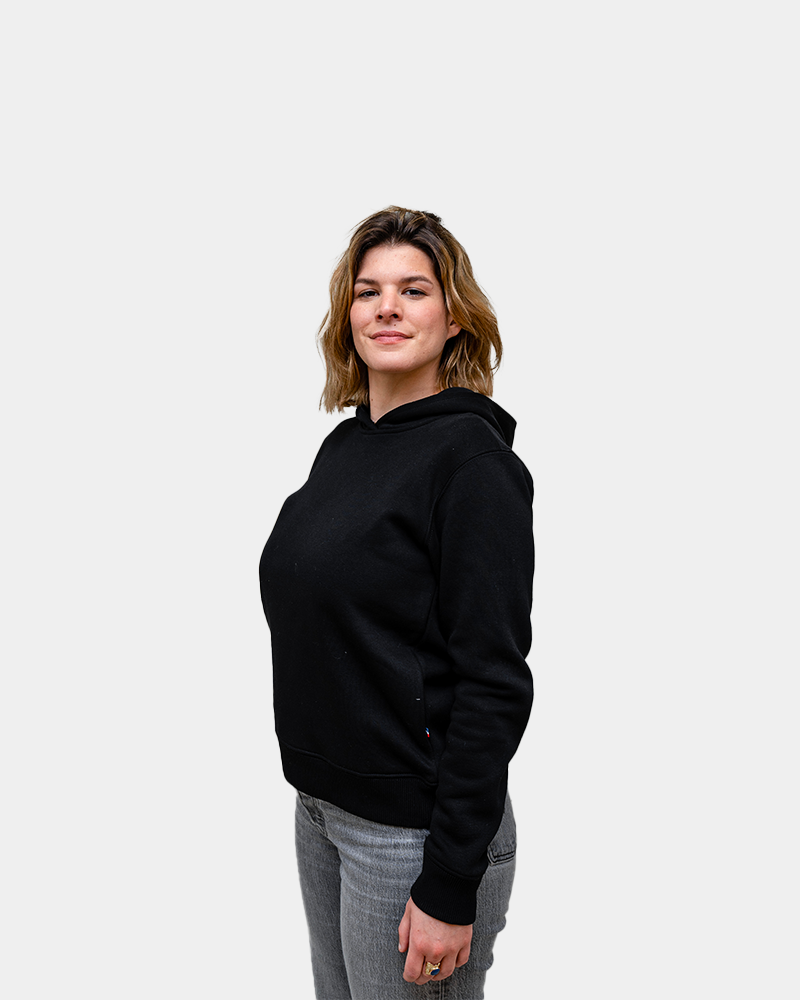 Dames hoodie Made in France om te personaliseren - 11