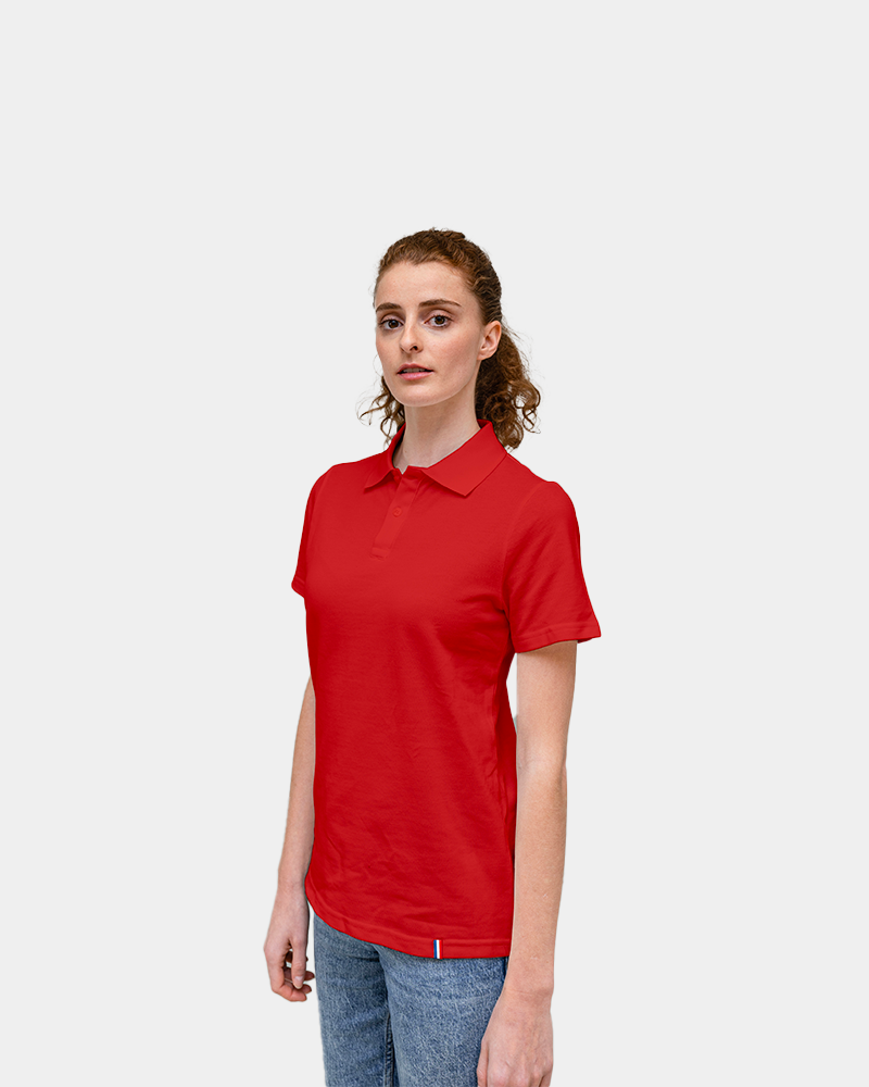 Personaliseerbare polo voor dames Made in France - 5