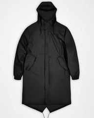 Regenjas Fishtail Parka W3 om te personaliseren - Zwart