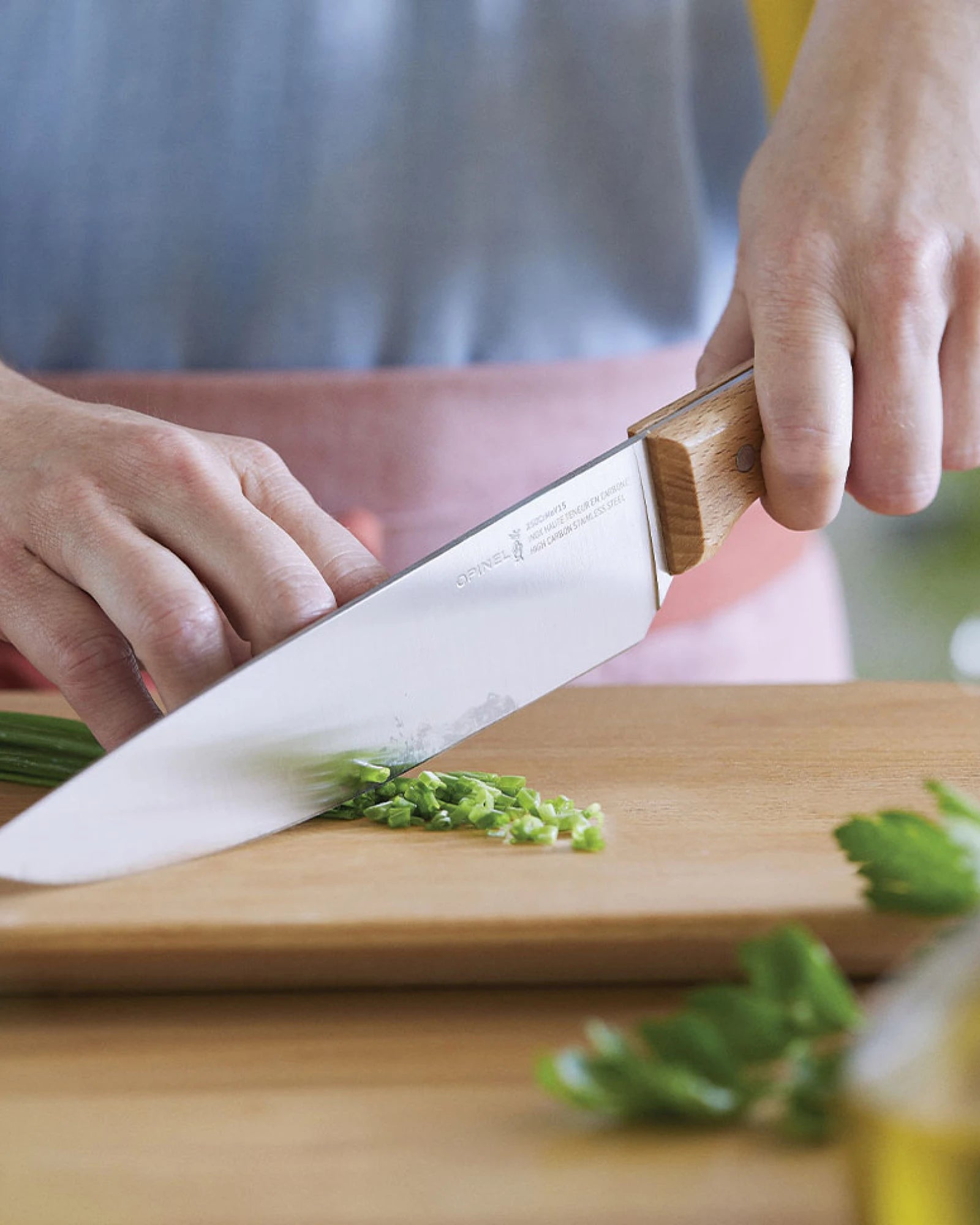 Chef-mes Opinel N°118 roestvrij staal om te personaliseren - 2